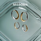 女神蒙上眼 Missoma金银双生耳环轻奢礼物耳饰 辛芷蕾同款 Savi