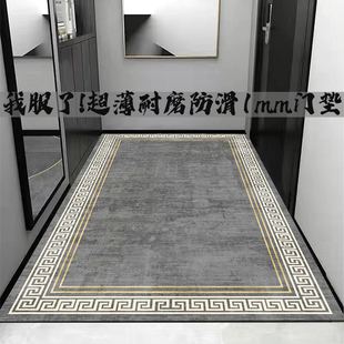 超薄1mm入户门进门脚垫不卡门地垫级薄款门口门垫可裁剪防滑地毯