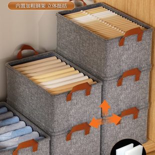 折叠客厅厨房桌面 收纳盒整理盒衣服收纳箱家用衣柜储物盒抽屉式