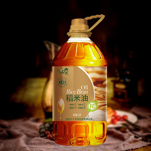 典选稻米油谷维素的功效小瓶5升一级食用油家用菜籽油炒菜烹饪香