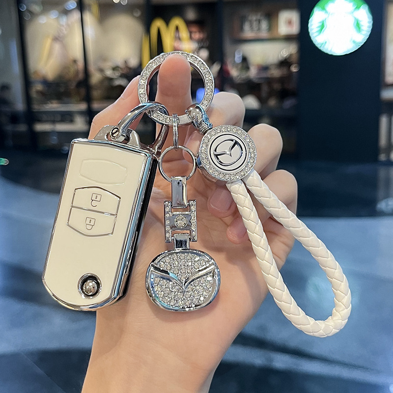 tpu简约风格适用马自达6钥