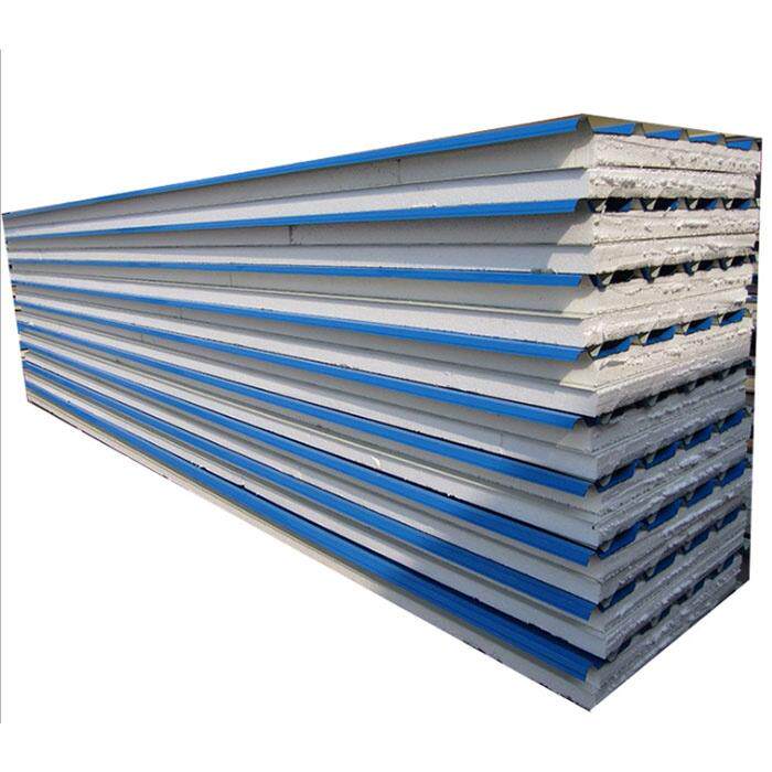 a级防火岩棉夹芯板瓦企口板复合瓦泡沫瓦活动板房围挡保温箱内墙