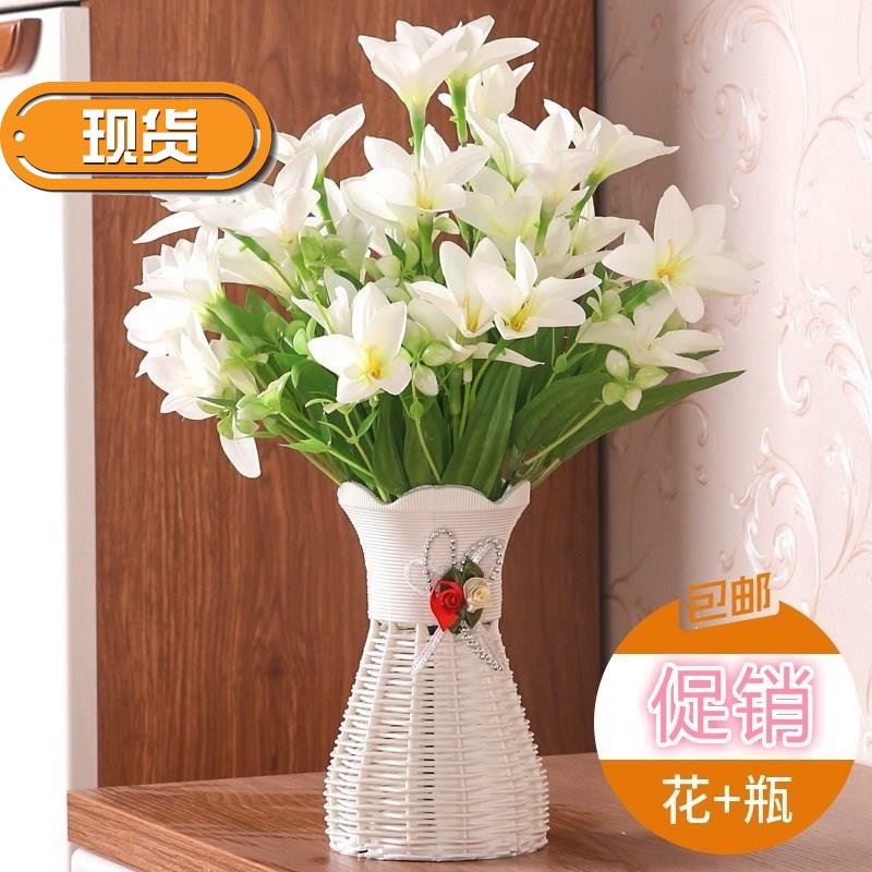 桌面w桌子餐桌花摆花小清新餐厅花瓶花艺简约房间西餐厅造型花束