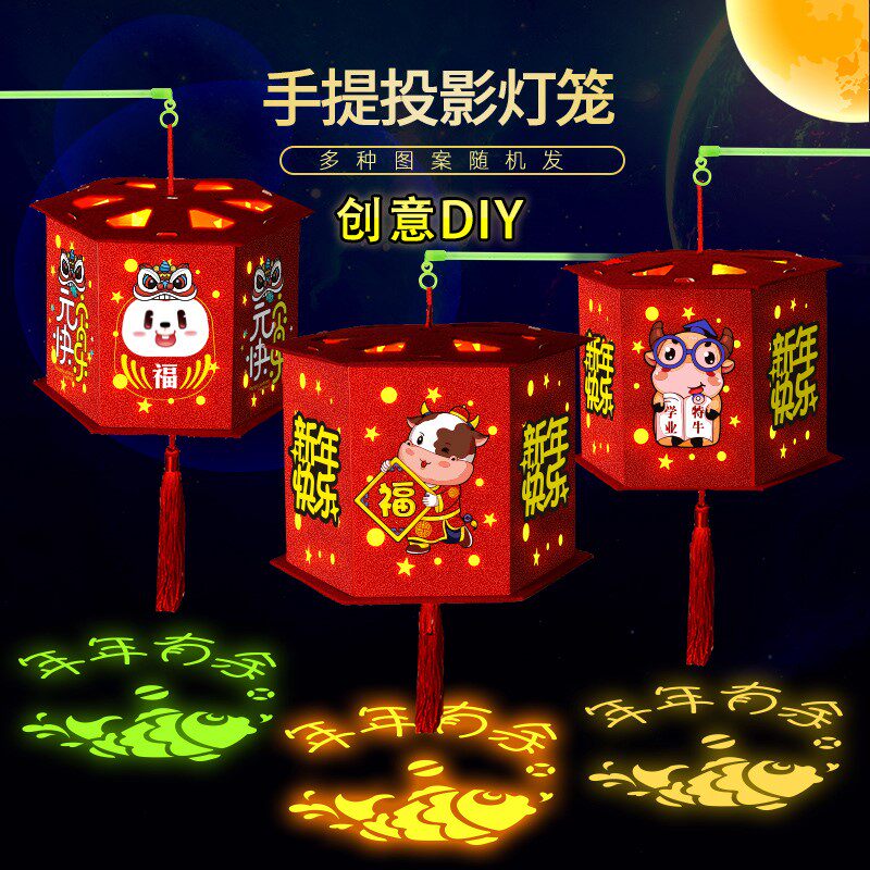 2021春联还得暴富对联金牛贺岁个性创意挂联门贴绒布装饰