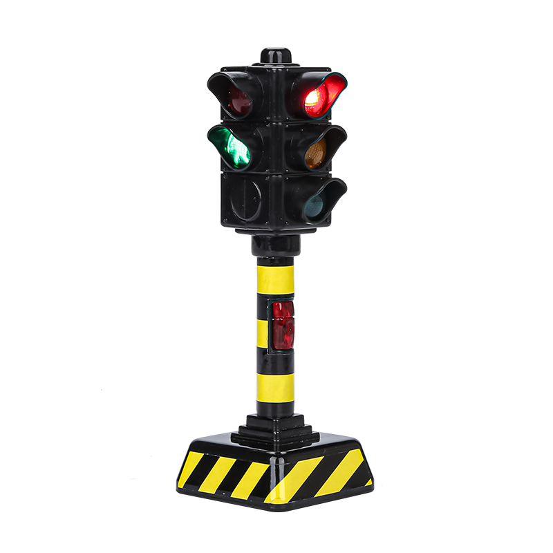 dickietoys红绿灯玩具仿真道路交通信号灯模型发声亮灯益智男孩