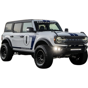 适用福特烈马拉花车门机盖装饰贴蓝色个性贴纸