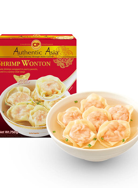 （店内两件包邮）山姆代购 CP泰国进口 虾肉馄饨 云吞 750g