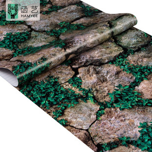 客厅电视背景墙自粘立体砖纹墙纸翻新快速装 小户型 修易安装