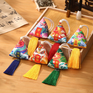 端午节香包香囊艾草驱蚊驱虫送礼礼盒挂件成品传统手工