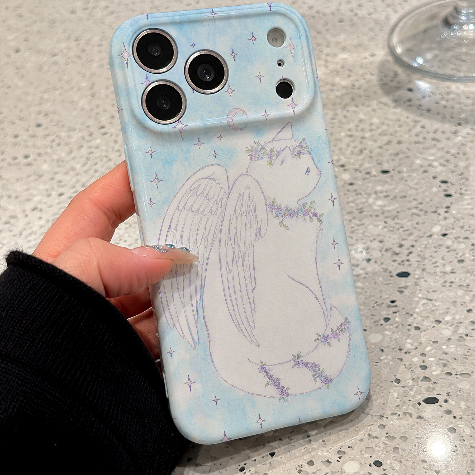 日韩ins卡通适用苹果17手机壳菲林二合一nova13华为p90mate80小米15文艺opporeno16vivo荣耀