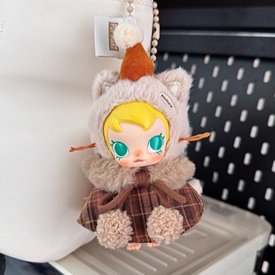 babymolly口袋朋友系列搪胶娃衣10cm裙子着替斗篷套装小红书同款