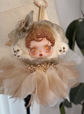 光织园二代sp着痕娃衣冬日乐章毛绒挂件衣服着替重工原创头饰发饰