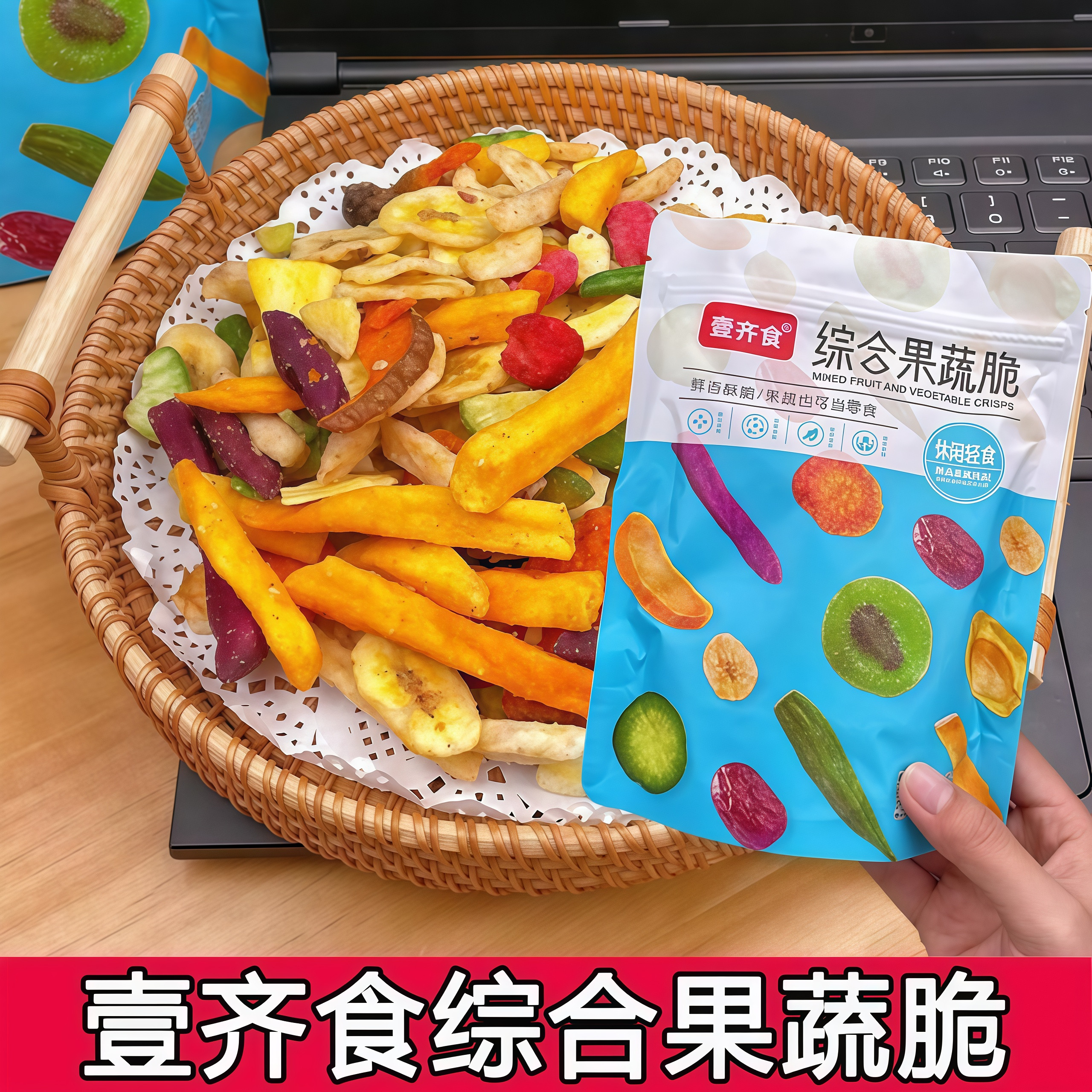 果蔬脆混合果蔬干果蔬脆片什锦蔬菜脆配方干净营养健康儿童小零食