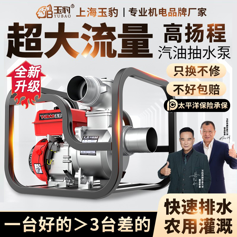 【超大流量】高压汽油机抽水泵