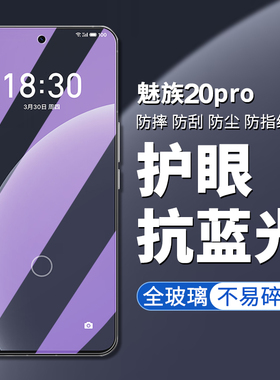 适用魅族20PRO钢化膜MEIZU 20pro手机膜高清高透屏幕贴膜M391Q防偷窥防偷看屏幕隐私钢化保护膜
