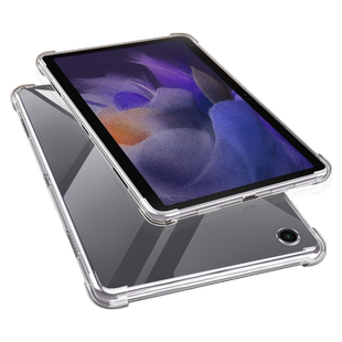 适用三星平板Tab A8保护套2022款10.5英寸Galaxy a8透明平板壳TabA8全包硅胶气囊软壳SM-X200平板屏幕钢化膜