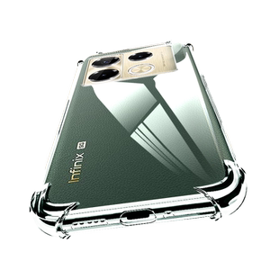 适用Infinix NOTE40 PRO手机壳传音X6851保护套5G版Infinix note 40 pro透明硅胶全包四角气囊防摔男女软壳