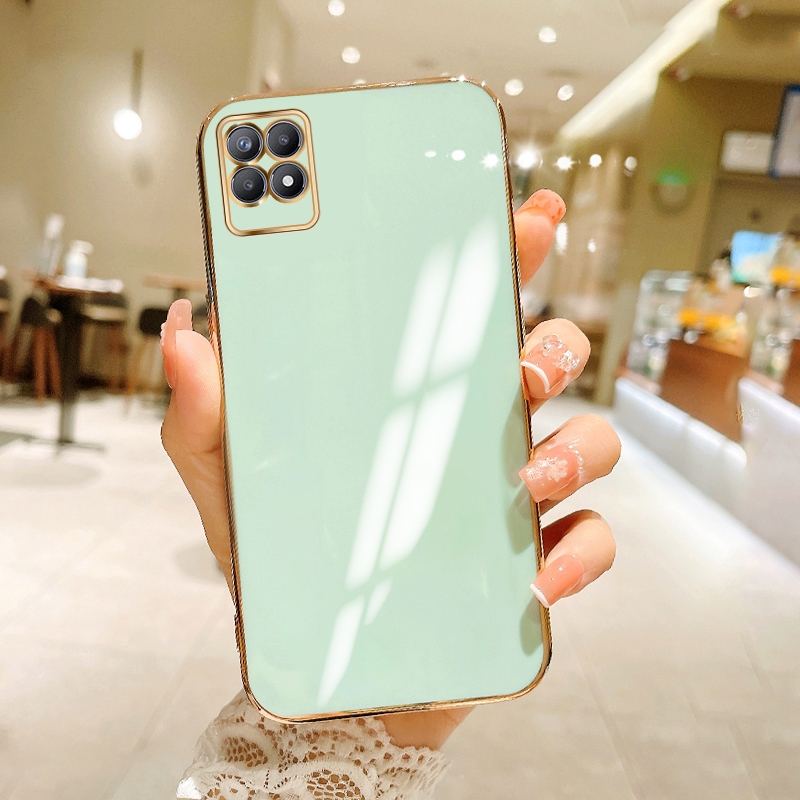 realme8i手机壳硅胶防摔直边