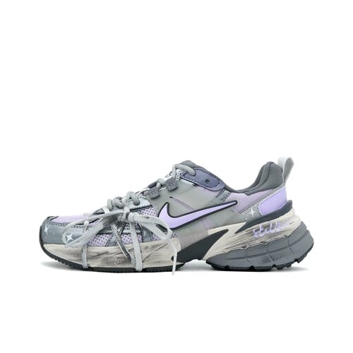 【定制球鞋】 Nike V2K Run紫色星际 甜酷 Y2K 银紫色 FD0736-003