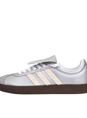 【定制球鞋】 adidas neo Vl Court   板鞋   银雾公主 ID6015