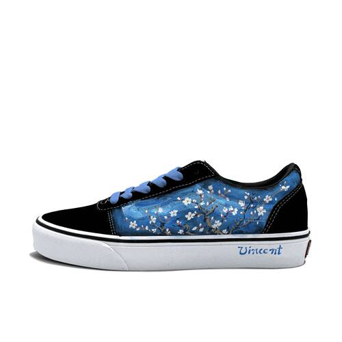 【定制球鞋】Vans/范斯 Ward  蓝杏雅韵 VN0A36EMC4R/VN0A3IUNIJU