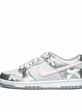 【定制球鞋】 Nike Dunk 板鞋   银翼草莓  DH9765-001