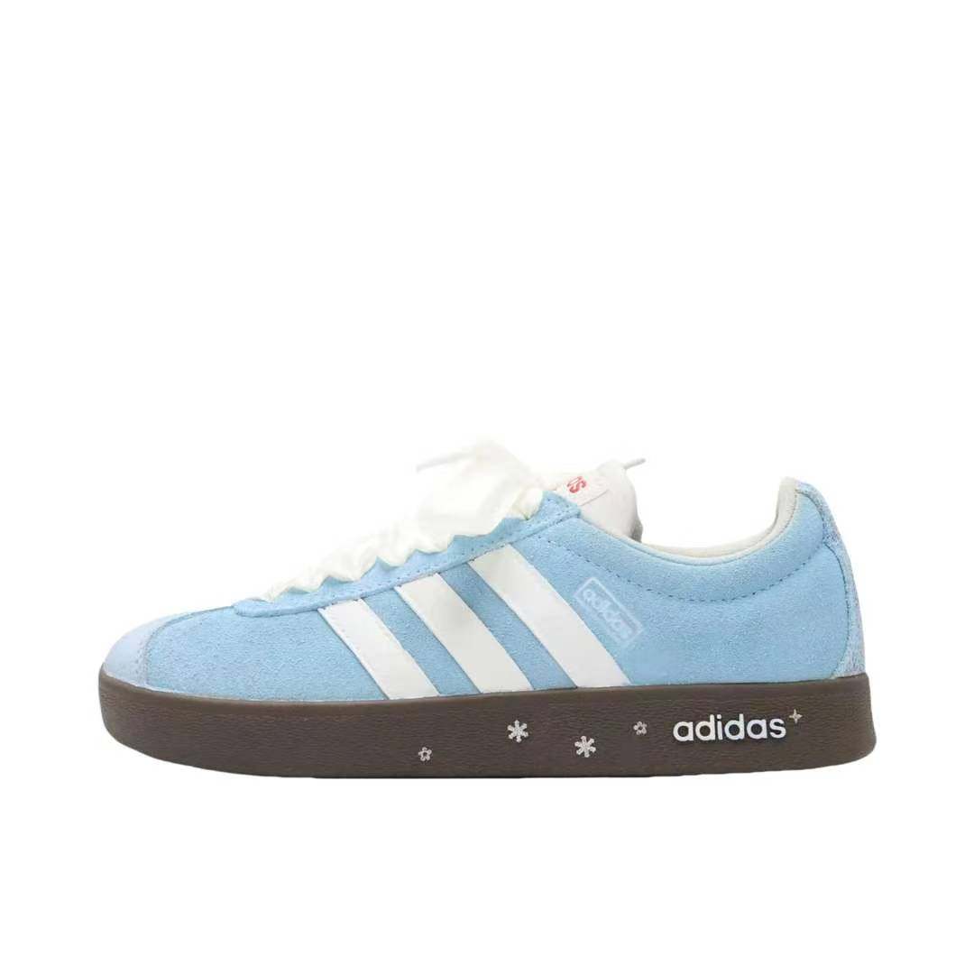 【定制球鞋】Adidas neo VL Court 2.0 板鞋 冰雪奇缘 HQ1802