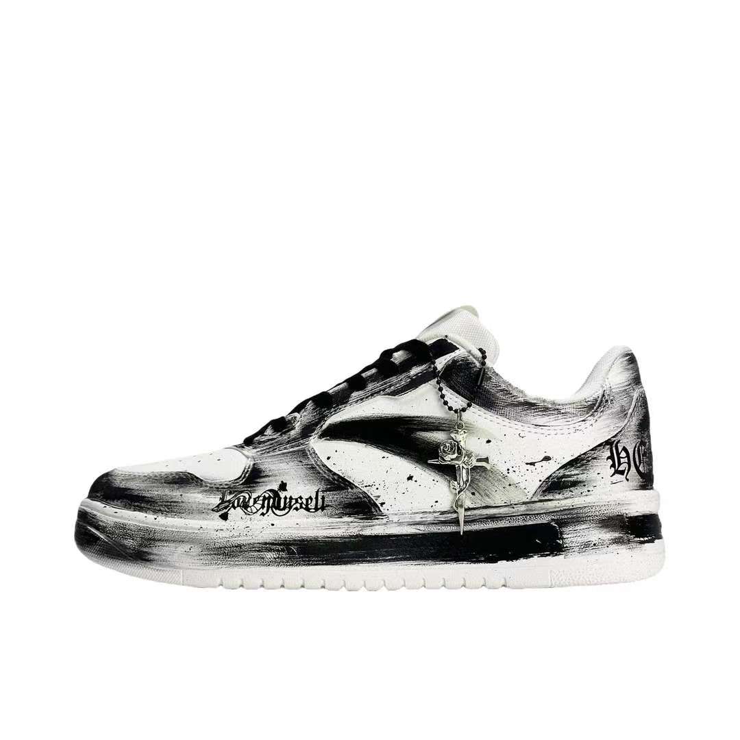 【定制球鞋】 安踏  板鞋 荆棘玫瑰 912418001Q-2