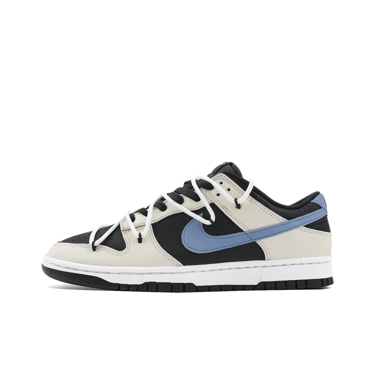 【定制球鞋】Nike Dunk Low 幽夜信使 暗夜蓝 米蓝黑 FD1232-001