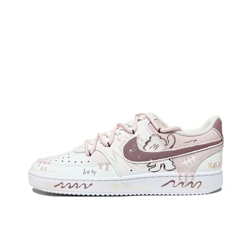 【定制球鞋】Nike Court Vision 1小熊软糖 涂鸦 粉色 CD5463-101