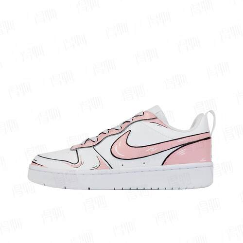 【定制球鞋】Nike Court Borough二次元 BQ5448-100