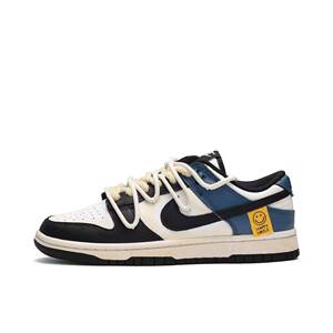【定制球鞋】 Nike Dunk 板鞋   笑脸贴 DD1391-100