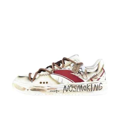 【定制球鞋】 安踏  板鞋  禁止吸烟 912418001Q-2