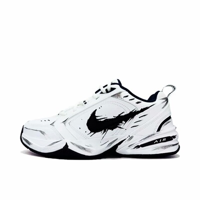 【定制球鞋】 Nike Air Monarch 4 运动休闲鞋  黑曜石415445-102