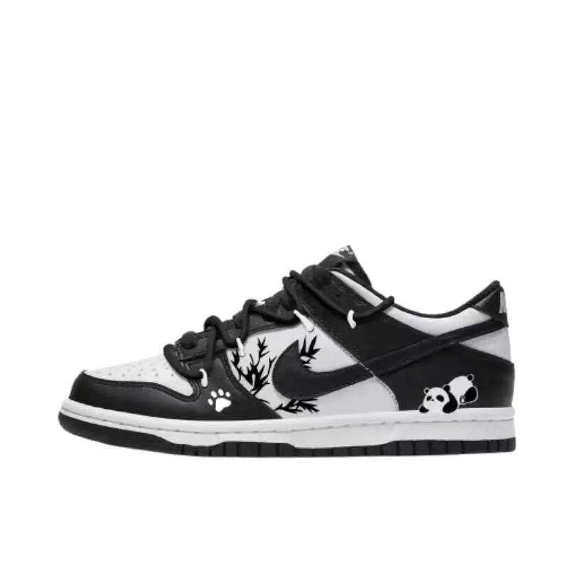 【定制球鞋】 Nike Dunk 板鞋 墨影熊猫履 DD1391-100,运动鞋new,板鞋,淘宝优惠券,粉丝福利购,淘宝优惠卷