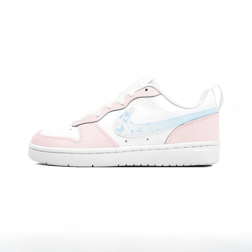 【定制球鞋】Nike Court Borough 春树暮云 BQ5448-100