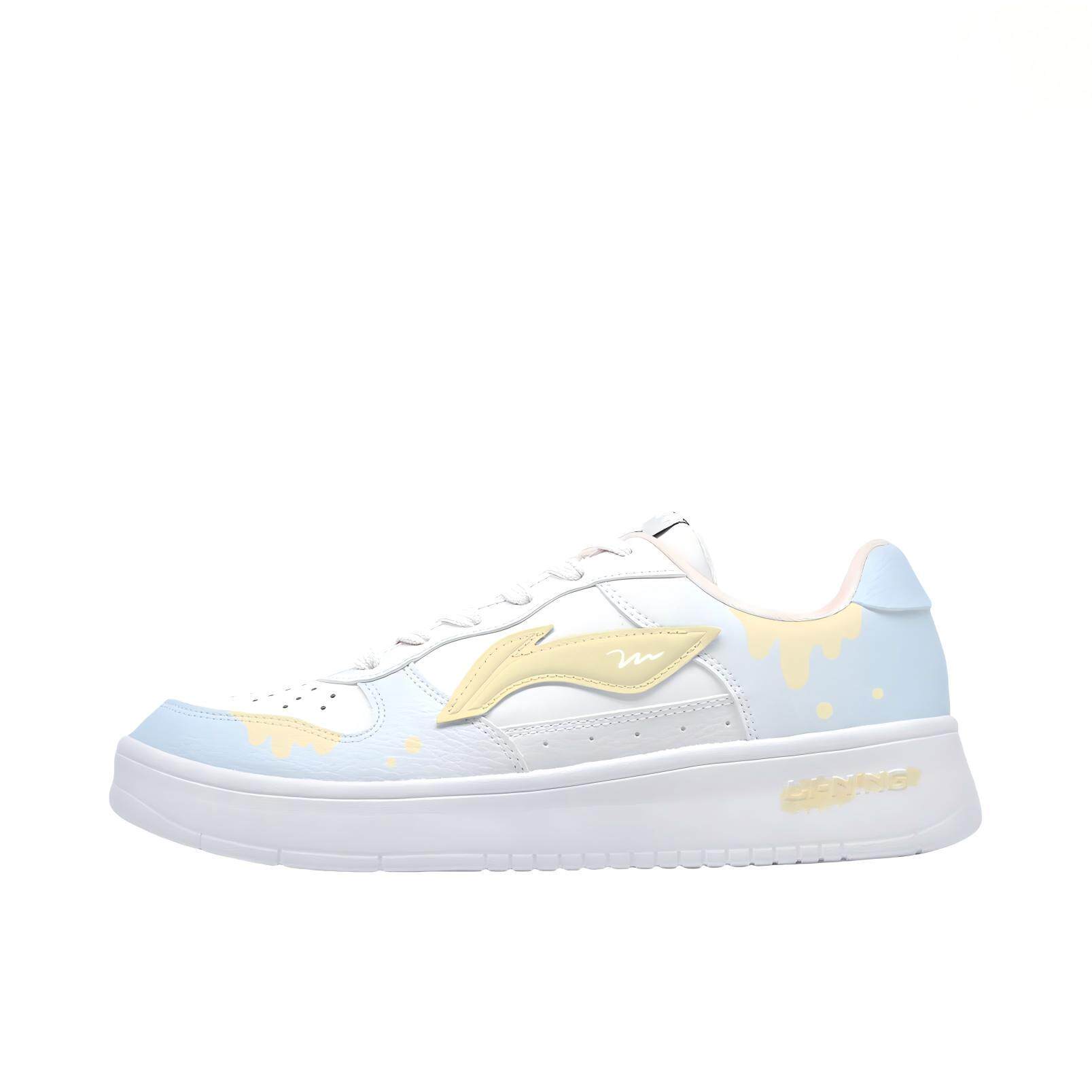 【定制球鞋】Li Ning/李宁  浮舟 板鞋  奶酪泡泡 AGCS420-6