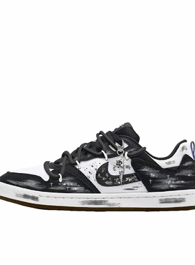 【定制球鞋】 Nike ** Alleyoop 板鞋  星月交辉 CJ0882-104