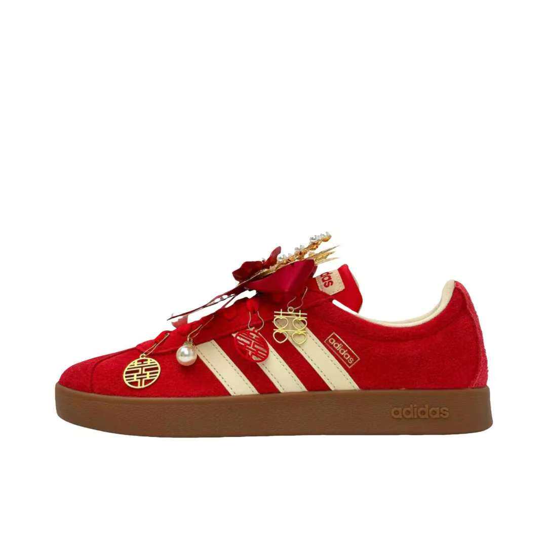 【定制球鞋】Adidas neo VL Court 2.0 板鞋 琴瑟合鸣 KK3774