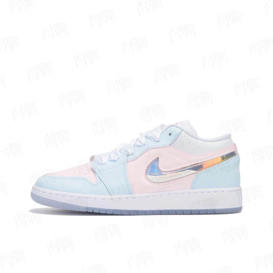 【定制球鞋】Air Jordan 1 浅蓝色  HJ3481-491