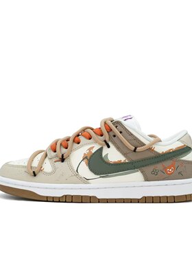 【定制球鞋】Nike Dunk 狐狸的夏天 潮流涂鸦 米棕 FD9922-151