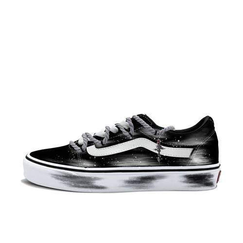 【定制球鞋】Vans/范斯 Ward 复古黑白VN0A36EMC4R/VN0A3IUNIJU