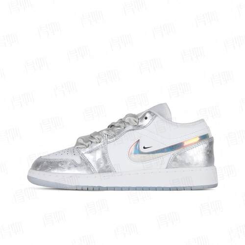 【定制球鞋】Air Jordan 1 银装素裹 FQ9112-100