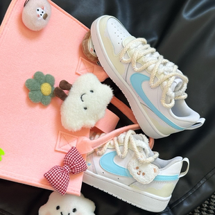 Court Borough BQ5448 定制球鞋 100 海盐小熊 Nike 板鞋