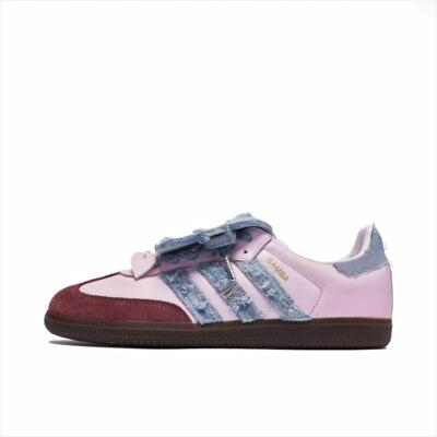 【定制球鞋】adidas Originals Samba Vlad 粉心倚梦 B75806