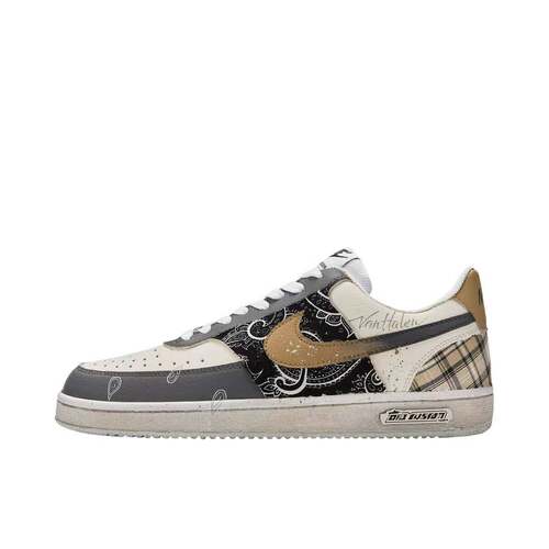 【定制球鞋】 Nike Court Vision 1 板鞋   花腰果 DH2987-110