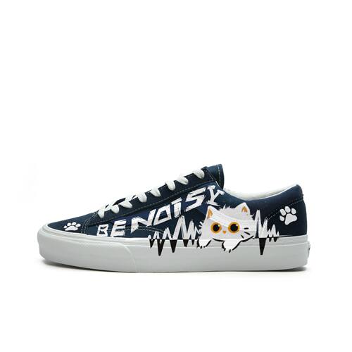 【定制球鞋】Vans/范斯 藏蓝 Active  喵音律动VN0A3DZ3RFL
