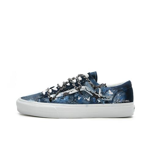 【定制球鞋】Vans/范斯 藏蓝 Active 蝶舞链迹 VN0A3DZ3RFL