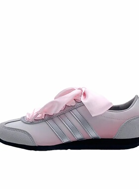 【定制球鞋 】 adidas VS JOG 2.0 运动休闲鞋 粉锻星轨JR4653