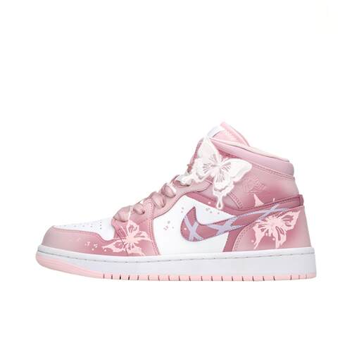 【定制球鞋】Air Jordan 1 粉蝶轨迹  FD8780-601